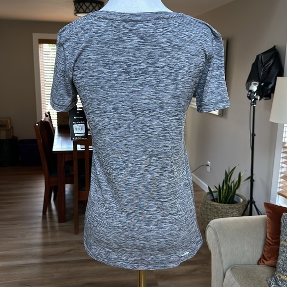 Athletic works grey short sleeve athletic top SZ XS - Picture 2 of 8